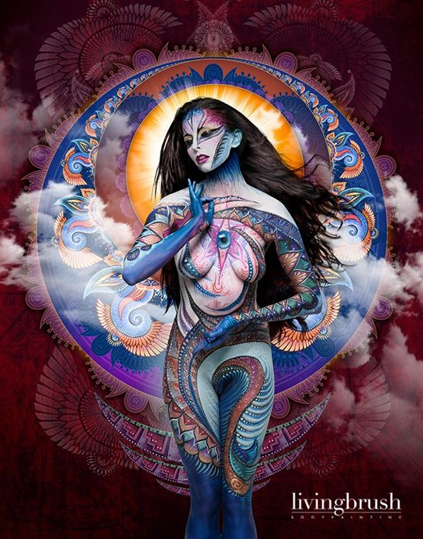 Bodypainting by Scott Fray and Madelyn Greco