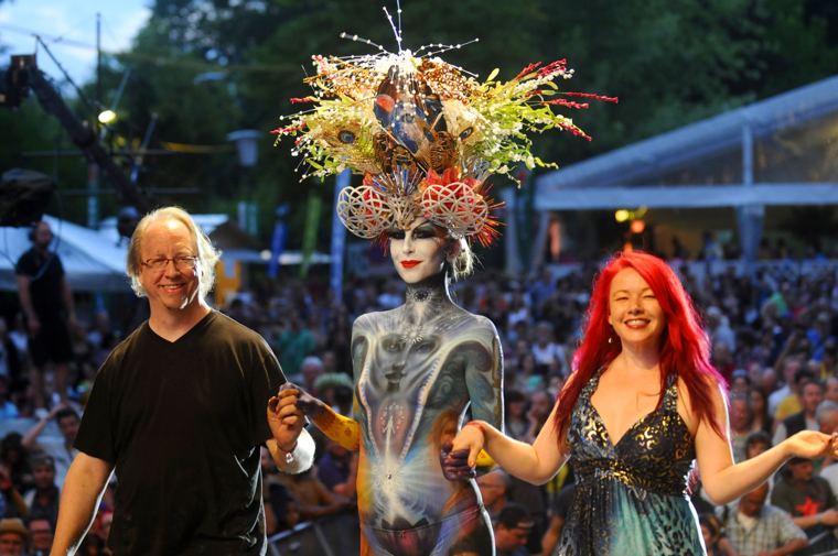 At the World Bodypainting Festival