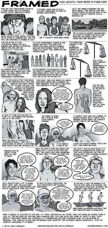 Framed coverage: Cartoon feature